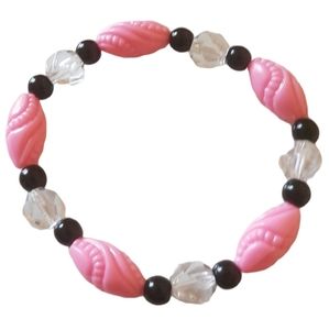 💗 Quartz & Onyx bracelet